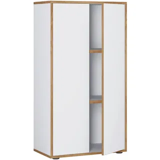 VCM Salia Aktenschrank 60 x 40 x 120, weiß