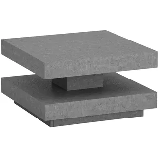 Wohnling Couchtisch Grau 60 cm x 60 x 34 cm