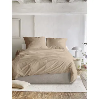 IRISETTE Bettwäsche LOTUS Tencel ( 155x220cm, 1 Kissen 80x80) - 155x200cm, 1 Kissen 80x80