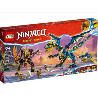 LEGO Ninjago Kaiserliches Mech-Duell gegen den Elementardrachen 71796