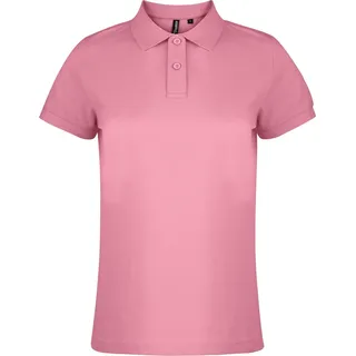 Asquith & Fox Damen Polo-Shirt, Kurzarm RW3472 (XS) (Pink Carnation) - Pink