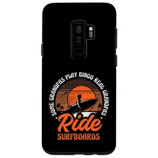 Hülle für Galaxy S9+ Real Grandpas Ride Surfboards Surfboard Surfer Wave Surfer