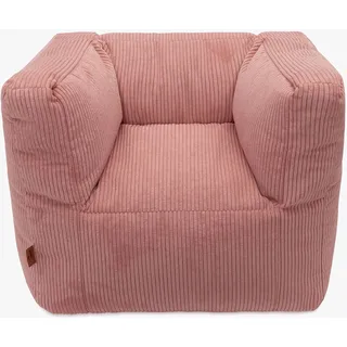 jollein Kindersessel Corduroy  –  Polyester  –  Altrosa