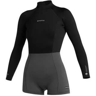 Mystic Lunar Damen-shorty Mit Rückenreißverschluss - Black - L