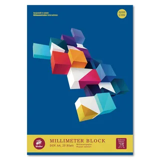 Edition Dürer Millimeterblock A3 25 Blatt 90g/m2 Weiß