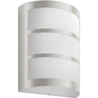 Philips LED-Außenwandleuchte Python Edelstahl