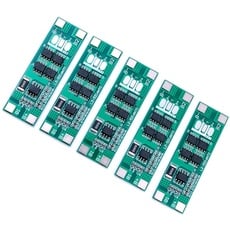 DollaTek 5Pcs 3S 6A Li-Ion 12V 18650 BMS PCM Batterieschutzplatine BMS PCM für Li-Ion Lipo Akkuzellenpack