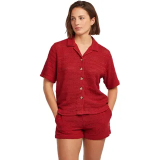 O'Neill Crochet Kurzarmhemd Rot S