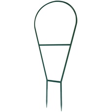 Windhager Kunststoff-Bogenspalier, Blumenstütze, Rankhilfe für Kletterpflanzen, Blumenpalier, Kletterhilfe für Blumen, 44 x 19 cm, grün, 05714