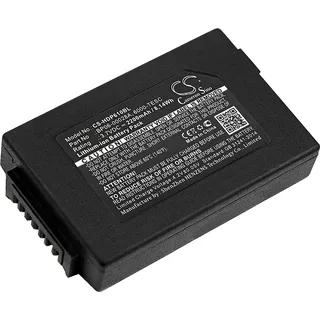 TECHTEK Akku Kompatibel mit [Dolphin] 6000LU1, 6100, 6110, 6500, für [HandHeld] Dolphin 6100, Dolphin 6110, für [Honeywell] Dolphin 6100, Dolphin 6 - Schwarz