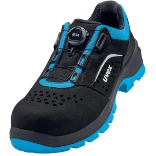 Uvex "2 xenova gelochter Halbschuh", schwarz, Blau