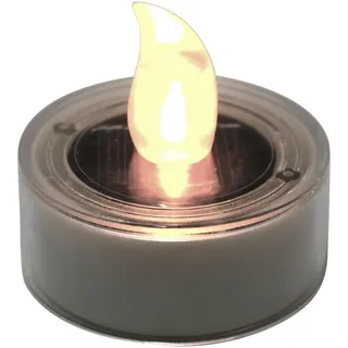 Ambia Garden Solarleuchte , Weiß , Kunststoff , rund , 5 cm , RoHS, Ce , Flackerfunktion , Dekoration, Gartendeko