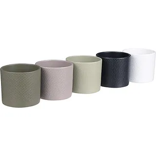 Macetero Glimmer Dekorationen 13,5 x 12,5 cm Keramik