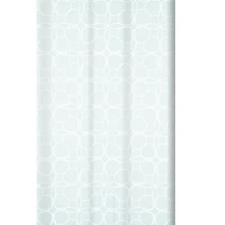 Spirella 10.16333 Textil-Duschvorhang 180 x 200 cm, Filigran White