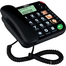 Maxcom Telefon stacjonarny Maxcom KXT 480 Biały, Telefon, Weiss