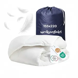 Wolkenfeld Daunenbettdecke »Winterbettdecke Daunendecke Anti-Milben, Hypoallergen, Waschbar« extrawarm 1 Stk. tlg. 135x200, 155x220, 200x200, 220x240 Gänsedaunen & Federn 500 g/m2