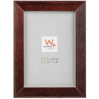 walther + design Peppers Bilderrahmen Nussbaum 7x10 cm 2er Set