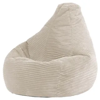 icon Kindersitzsack Sessel Dalton , Beige , Textil , 100 L , Freiform , 69x59x65 cm , Hergestellt in Deutschland, Oeko-Tex® Standard 100, Reach , Wohnzimmer, Sessel, Sitzsäcke, Kindersitzsäcke