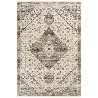 Obsession Vintage-Teppich , Creme, Beige , Textil , orientalisch , rechteckig , 40x60 cm , Oeko-Tex® Standard 100 , UV-beständig, Fasern thermofixiert (heatset), lichtunempfindlich, pflegeleicht , Teppiche und Böden, Teppiche, Webteppiche