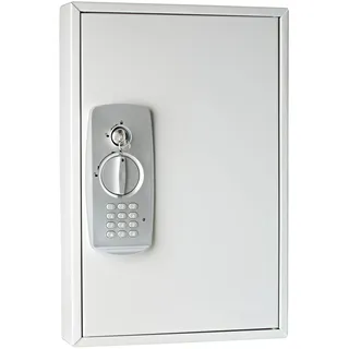 Wedo Schlüsselschrank 30 x 9,5 x 45 cm Lichtgrau