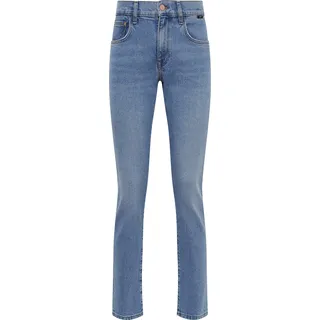 mavi Gerade High-Waist Jeans Hose mit Five-Pocket-Style Größe: 27W / 30L - Blau