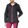 Damenjacke mit fester Kapuze Anthrazit-Glanz S