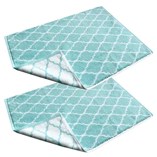 framsohn frottier Tiles Blau 7 x 7 cm