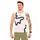 Tanktop Weiß/Schwarz M