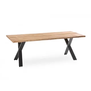 Niehoff Baumtisch Gartentisch 280 x 95 x 76 cm Grau