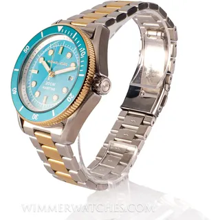 Michael Kors Maritime MK9169, Herrenuhr, Ø 42 mm, Metallband bicolor, Lünette