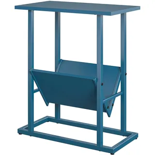 Regal | Beistelltisch in Blau