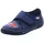 Hüttenschuhe blau/rot (8000) 35