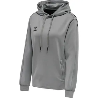 hummel Kapuzenpullover Sweatshirt Grau Melange XL