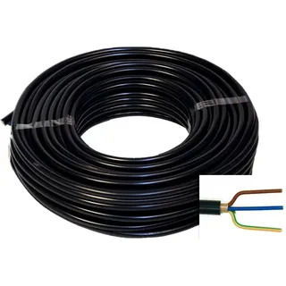 Emskabel Erdkabel NYY-J 3 x 2,5 mm2 25 m Schwarz