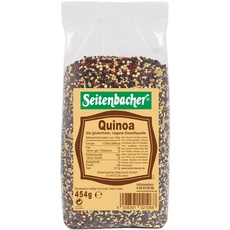 Seitenbacher Quinoa Bunt - Tricolor I unbehandelt I nativ I ohne Zusätze I vegan I (1 x 454 g)