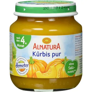 Alnatura Bio Kürbis pur, ab 5. Monat, 125 g