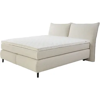Jockenhöfer Boxspringbett Hacienda 180 x 200 cm Stoff Beige