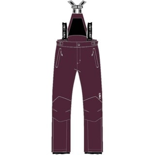 CMP - Herren-Latzhose, Burgund, 46