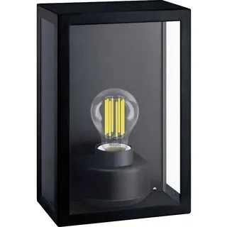 Philips Außenwandleuchte Aluminium 26,0 cm E27 schwarz