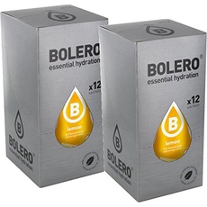 Bolero Drinks Lemon 24 X 9G , 12 Stück (2Er Pack)