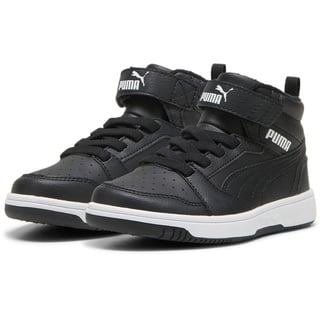 Puma Rebound V6 Mid WTR AC+ PS Sneaker Kinder - puma black-puma White, 33