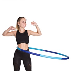 HOOPOMANIA Might Hoop [2 kg] Hula Hoop Reifen für Männer und Frauen – Hulahoop mit Gewicht