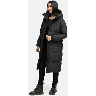 Marikoo Winterjacke »Marikoo Yaskaa Damen Herbst Winter Parka Jacke N112«, schwarz
