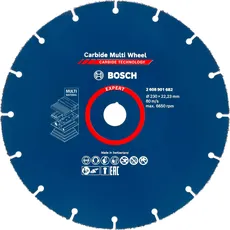 Bild Accessories Professional 1x Expert Carbide Multi Wheel Trennscheibe, 230 mm, 22,23 mm