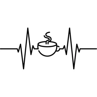 queence Wanddekoobjekt »Kaffee«, Stahlschild, Blechschild, Spruch, Witzig, Wanddeko, retro, 20x30cm, schwarz