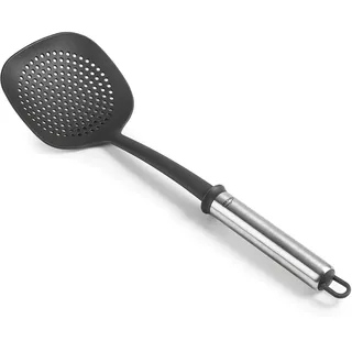 Lacor 68272 Schaumlöffel Due, Nylon, Edelstahl, Silikon, BPA-frei, 36,5 cm, Nylon
