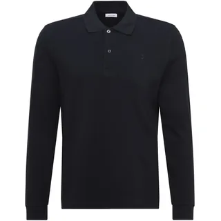 Seidensticker Herren Business Poloshirt Pique - Herren Polohemd Classic - Slim Fit - Langarm - 100% Baumwolle