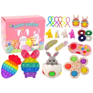 Fidget Toys Pop It Osterspielzeug-Set, 25-teilig