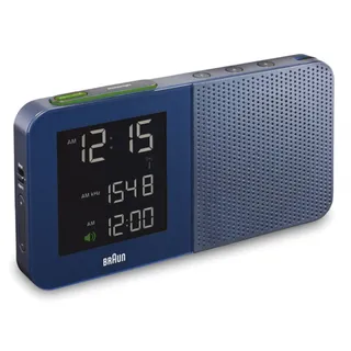 Braun BNC010 Radio-Wecker, UKW/MW - Blau