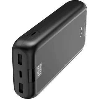 Hama Power Pack Performance 20 20000mAh 3 Ausgänge: USB-C 2x USB-A Anth.